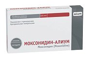 Купить моксонидин-алиум, таблетки покрытые пленочной оболочкой 0,4мг, 90 шт в Балахне