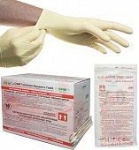 Купить перчатки sfm хирургические стерильные латексные неопудрен размер l 50 пар, натуральные в Балахне