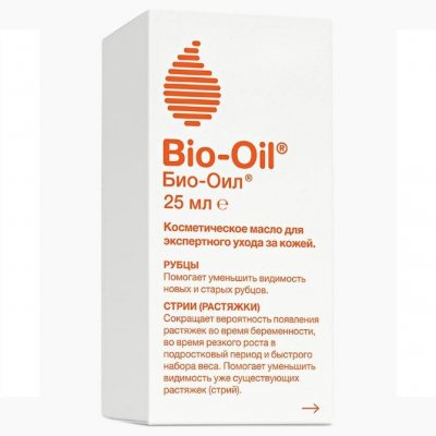 Купить bio-oil (био-оил), масло косметическое против шрамов и растяжек, неровного тона, 25мл в Балахне