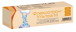 Купить флексотрон ультра м, имплантант вязкоэластиный стерильный для внутрисуставных инъекций 25мг/мл, шприц 3мл в Балахне