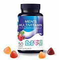 Купить livs (ливс) комплекс мультивитаминов для мужчин, пастилки жевательные вкус фрукты и ягоды, 50 шт бад в Балахне
