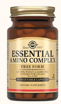 Solgar (Солгар) Комплекс основных аминокислот, капсулы 843мг 30 шт БАД