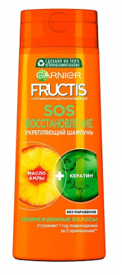 Купить garnier fructis sos (гарньер фруктис) шампунь восстановление 400мл в Балахне