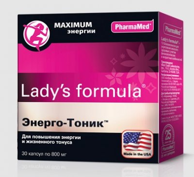 Купить lady's formula (леди-с формула) энерго-тоник, капсулы, 30 шт бад в Балахне