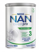 Купить nan 3 (нан) кисломолочный смесь сухая для детей с12 месяцев, 400г в Балахне