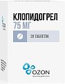 Купить клопидогрел, таблетки, покрытые пленочной оболочкой 75мг, 28 шт в Балахне