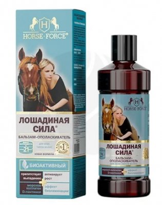 Купить лошадиная сила (horse force) бальзам-ополаскиватель для волос коллаген и провитамин в5 500 мл в Балахне
