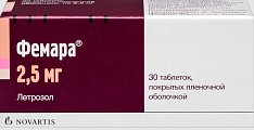 Купить фемара, таблетки, покрытые пленочной оболочкой 2,5мг, 30 шт в Балахне