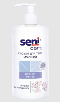 Купить seni care (сени кеа) лосьон для тела моющий для сухой кожи поддерживающий жировой баланс 500 мл в Балахне