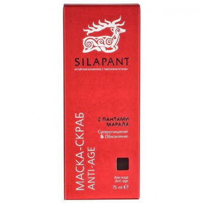 Купить silapant anti-age (силапант) скраб-маска для лица антивозрастная, 75мл в Балахне