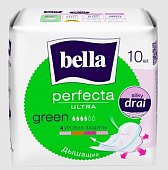 Купить bella (белла) прокладки perfecta ultra green супертонкие 10 шт в Балахне