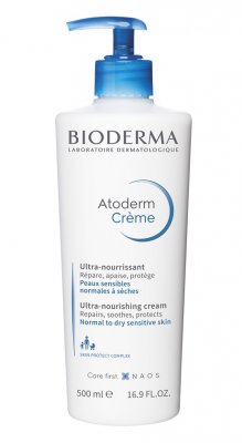 Купить bioderma atoderm (биодерма атодерм) крем для лица и тела с помпой 500мл в Балахне