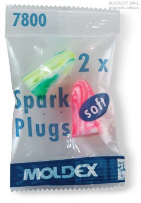 Купить беруши moldex (молдекс) spark plugs soft, 1 пара в Балахне