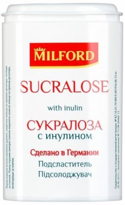 Купить милфорд (milford) заменитель сахара сукралоза с инулином, таблетки, 370 шт в Балахне