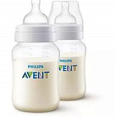 Купить avent (авент) бутылочка для кормления anti-colic 1 месяц+ 260 мл 2 шт scf103/02 в Балахне