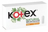 Купить котекс (kotex) тампоны natural нормал, 16 шт в Балахне