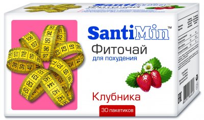 Купить сантимин, клубника чай пак №30_бад (советевропродукт, россия) в Балахне