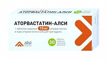 Купить аторвастатин-алси, таблетки, покрытые пленочной оболочкой 10мг, 30 шт в Балахне