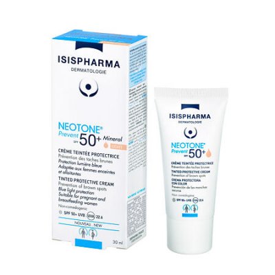 Купить isispharma (исис фарма) neotone prevent крем тонирующий защитный от пигментных пятен 30мл spf50+ в Балахне