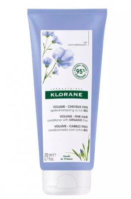 Купить klorane (клоран) бальзам-кондиционер с органическим экстрактом льняного волокна, 200 мл в Балахне