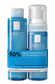 La Roche-Posay (Ля Рош Позе) набор: тоник успокаивающий, 200 мл + пенка мицеллярная очищающая, 150 мл