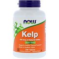 Купить now foods (нау фудс) келп, таблетки 150мкг, 200 шт бад в Балахне