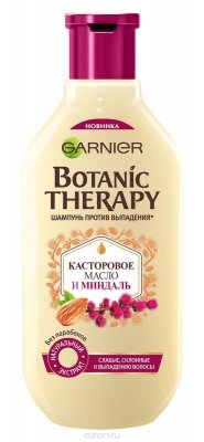 Купить garnier botanic therapy (гарньер) шампунь для волос касторовое масло и миндаль 400мл в Балахне