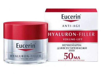 Купить эуцерин (eucerin hyaluron-filler+volume-lift (эуцерин) крем для лица ночной 50 мл в Балахне