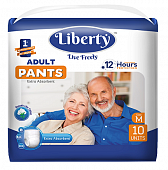 Купить liberty premium pants (либерти премиум пантс) подгузники-трусики для взрослых одноразовые м 10шт в Балахне