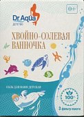 Купить доктор аква (dr.aqua) соль для ванн детская хвойно-солевая ванночка, 450г в Балахне
