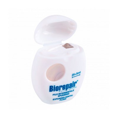 Купить биорепейр (biorepair) зубная нить для чувствительных десен без воска, 30м в Балахне