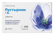 Купить пустырник+витамин в6 витатека, таблетки массой 120мг 100шт бад в Балахне