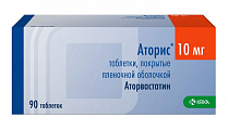 Купить аторис, таблетки, покрытые пленочной оболочкой 10мг, 90 шт в Балахне