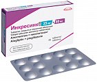 Купить инкресинк, таблетки, покрытые пленочной оболочкой 25мг+30мг, 28 шт в Балахне