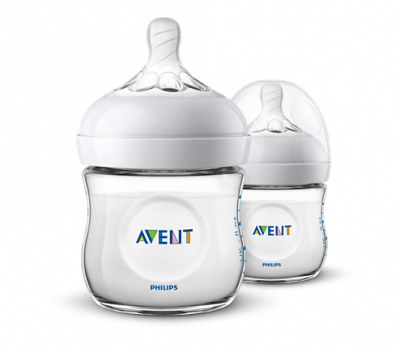 Купить avent (авент) бутылочка для кормления с рождения natural 125 мл 2шт (scf030/27) в Балахне