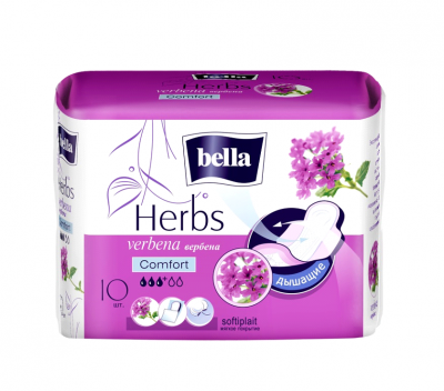 Купить bella (белла) прокладки herbes comfort экстрактом вербены 10 шт в Балахне