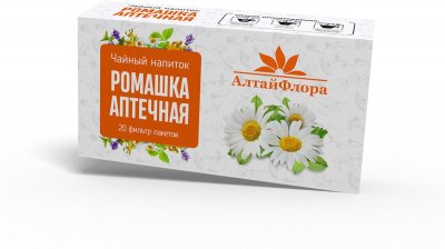 Купить ромашки аптечной цветки алтайфлора, фильтр-пакеты 1,5г, 20 шт бад в Балахне
