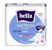 Купить bella (белла) прокладки perfecta ultra blue супертонкие 10 шт в Балахне