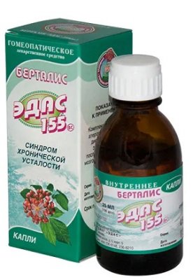 Купить эдас-155 берталис (антистресс), капли для приема внутрь гомеопатические, 25мл в Балахне