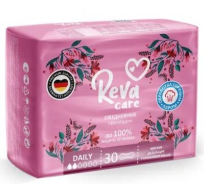 Купить reva care daily (рева кеа дейли) прокладки без запаха ежедневные 30 шт. в Балахне