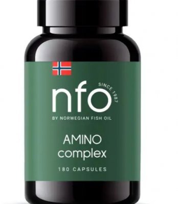 Купить norwegian fish oil (норвегиан фиш оил) амино комплекс капсулы массой 475 мг 180 шт. бад в Балахне