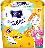 Купить bella (белла) прокладки for teens ultra energy супертонкие део 10 шт в Балахне
