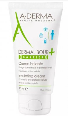 Купить a-derma dermalibour+ cica barrier (а-дерма) крем для лица и тела защитный 50мл в Балахне