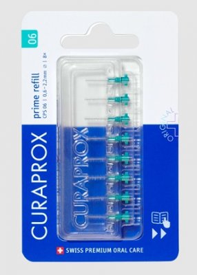 Купить curaprox (курапрокс) набор ершиков межзубных prime refill, cps06 8шт в Балахне