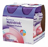 Купить nutridrink (нутридринк) компакт протеин охлаждающий фруктово-ягодный вкус 125мл, 4 шт в Балахне