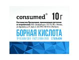 Купить борная кислота с тальком консумед (consumed) пудра гигиеническая, 10г в Балахне