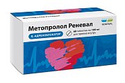 Купить метопролол-реневал, таблетки 100мг 60шт в Балахне