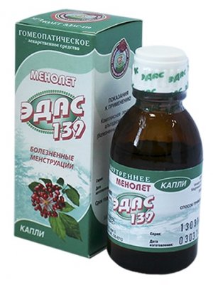Купить эдас-139 менолет, капли для приема внутрь гомеопатические, 25мл в Балахне