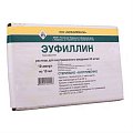 Купить эуфиллин, раствор для внутривенного введения 24мг/мл, ампулы 10мл, 10 шт в Балахне