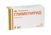 Купить глимепирид, таблетки 4мг, 30 шт в Балахне